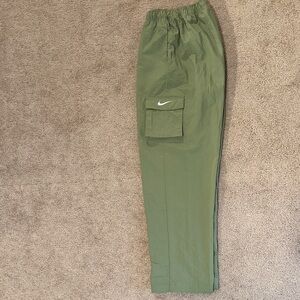 Nike Olive Green Parachute Pants